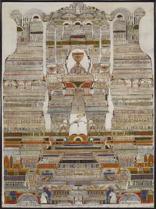 undefined Composition symbolique sur le monde spirituel