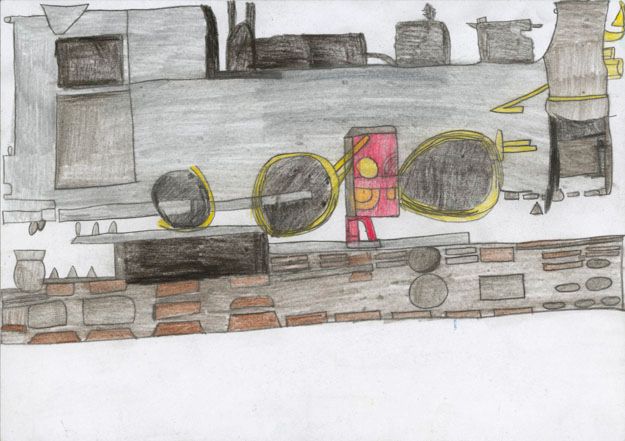 undefined La loccommottivva griggia a scurra griggiaa