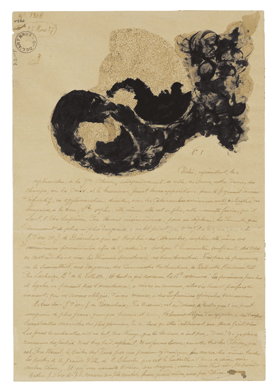 undefined Cliché représentant les Orphéonistes de la Grande Citerne