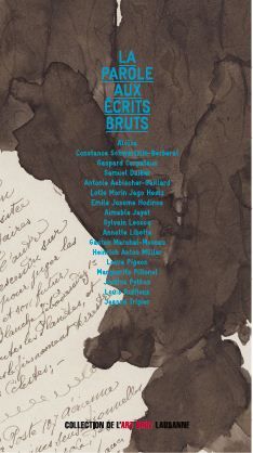 undefined La parole aux écrits bruts