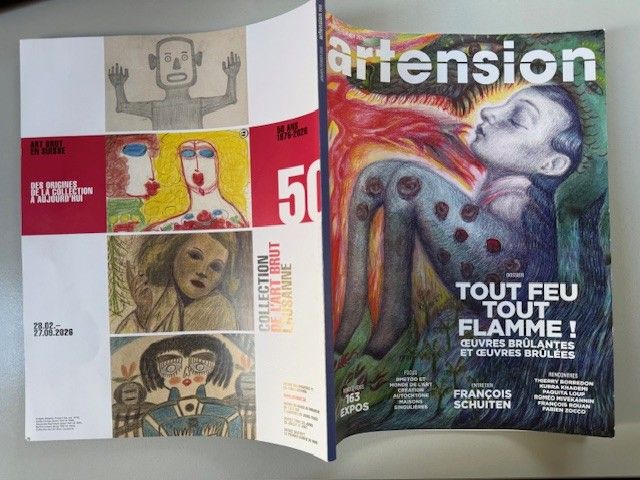 Les 50 ans de la Collection de l'Art Brut s'annoncent dans la presse