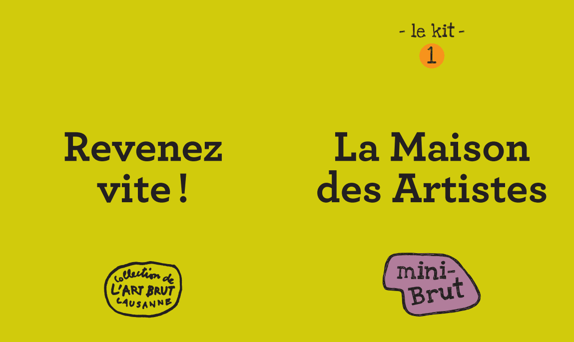 Le kit parcours enfant : la maison des artistes