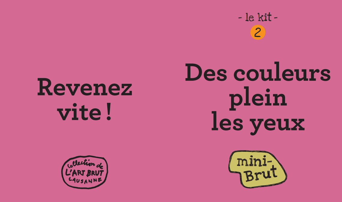 Le kit parcours enfant : des couleurs plein les yeux