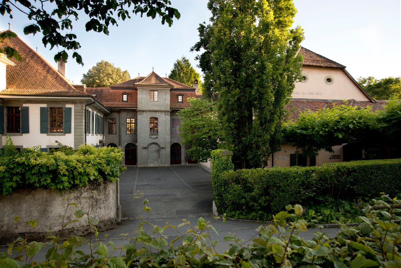 undefined Vue extérieure de la Collection de l’Art Brut, Lausanne (Suisse)