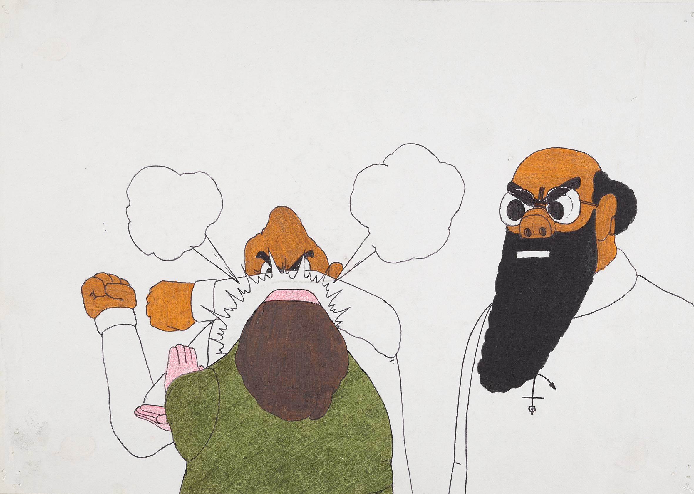 Discussion autour de l’œuvre graphique de Denis Boudouard Denid Boudouard