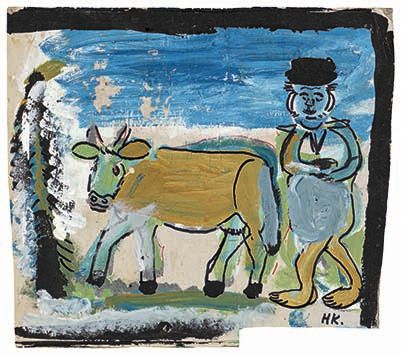 Visite commentée gratuite de l'exposition "Art Brut en Suisse. Des origines de la collection à aujourd'hui" expo 50 ans cab hans krüsi