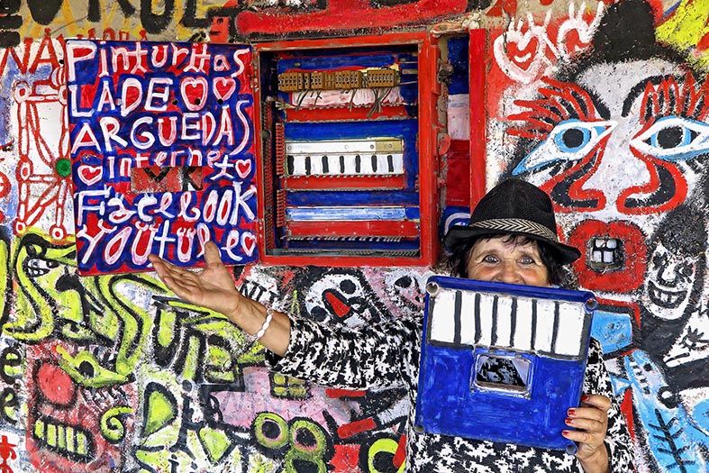 Projection : Environnements d’Art Brut et apparentés  Photographie Hervé Couton