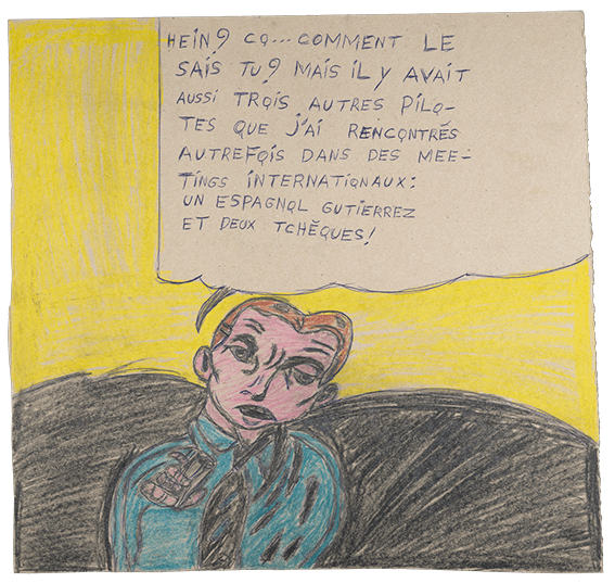 Projection : Art Brut et bande dessinée, quand le désir de narration se libère des codes du genre Jean Leclerc